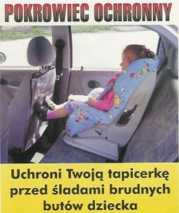 Pokrowiec ochronny - folia na fotel samochodowy firmy Jacuś