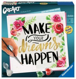 Malowanka CreArt: Make your dreams happen. Spełnij swoje marzenia 290284 RAVENSBURGER malowanie po numerach