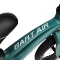 BART AIR Lionelo rowerek biegowy 2 lata+ 12 cali do 30kg magnezowa rama, pompowane koła - GREEN FOREST