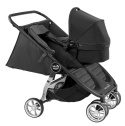 CITY MINI 2 DOUBLE Baby Jogger 2w1 wózek bliźniaczy 22kg + 2x gondola - JET