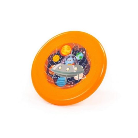 Polesie 89953 Dysk frisbee średnica 20.5 cm pomarańczowy p20 cena za 1 szt