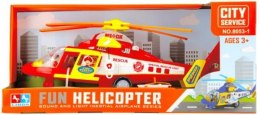 Helikopter ratunkowy na baterie światło i dźwięk + akcesoria 482338 MC mix cena za 1 szt.