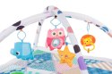 Mata edukacyjna dla niemowląt Namiot Tipi 2w1 Zwierzątka 82x82x140 cm