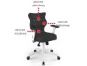 Krzesło PERTO Biały Twist 03 rozmiar 6 wzrost 159-188 #R1