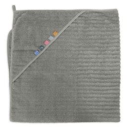 CEBA 815-125-260 Ręcznik dla niemowlaka Grey Wave Line 100x100