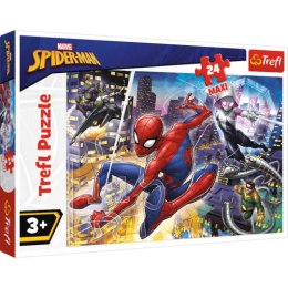 TREFL 14289 Puzzle 24 MAXI Nieustraszony Spider-Man*