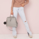 MINI JOISSY Plecak torba i organizer w jednym - Cool Grey/Silver