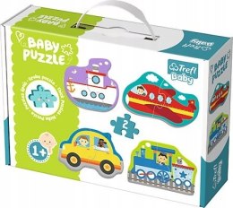 TREFL 36075 Puzzle Baby Classic Pojazdy transportowe 1+