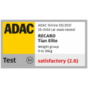 Tian Elite Recaro 9-36 kg 9 miesięcy - 12 lat Test ADAC fotelik samochodowy dla dzieci do 12 roku - Select Sweet Curry