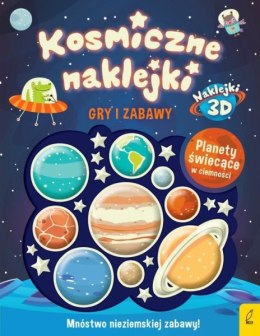 Książka Kosmiczne naklejki. Gry i zabawy FOKSAL
