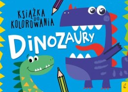Książka do kolorowania. Dinozaury FOKSAL