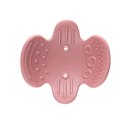 CANPOL 56/610 Sensoryczna grzechotka z gryzakiem różowa