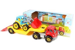 Auto Transporter z traktorem TechnoK 3916 p4 mix cena za 1 szt