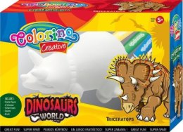 Zestaw kreatywny do malowania Triceratops Colorino Kids 91374