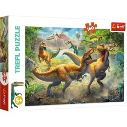 Puzzle 160 walczące tyranozaur