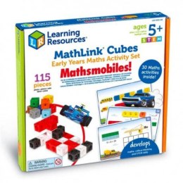 Klocki, kostki matematyczne, zestaw edukacyjny, mathlink cubes, LEARNING RESOURCES