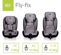 4 BABY Fotelik FLY-FIX 9-36 RED