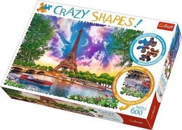TREFL 11115 Puzzle 600 Crazy Shapes Niebo nad Paryżem
