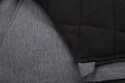 CuddleCo Comfi-Extreme Śpiworek wodoodporny do wózka na każdy rodzaj pogody - szary melange/gwiazdki