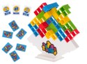 Gra zręcznościowa montessori gra logiczna układanka balansująca klocki tetris