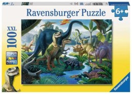 Puzzle 100el XXL Dinozaury Kraina gigantów 107407 Ravensburger