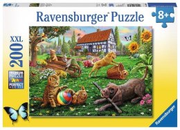 Puzzle 200el XXL Zabawa w ogrodzie 128280 RAVENSBURGER