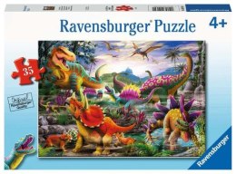 Puzzle 35el Dinozaury 051601 Ravensburger