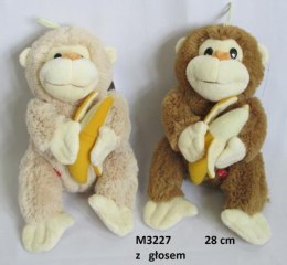 Małpa 2kol z głosem 138910 MIX cena za 1 szt