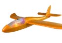 Duży Samolot Styropianowy Szybowiec Pomarańczowy