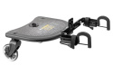 X RIDER PLUS Dostawka z siedziskiem mocowana do wózka, max 25 kg + poduszka / wkładka Czarno-Złota