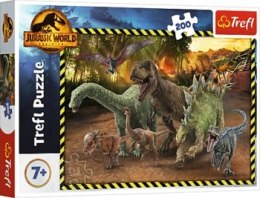 TREFL 13287 Puzzle 200 Dinozaury z Parku Jurajskiego