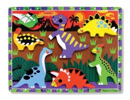 MELISSA Puzzle drewniane Dinozaury 13747