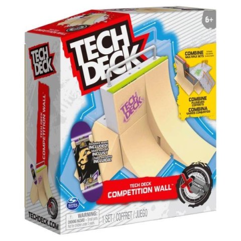 Tech Deck Competition wall, deskorolka na palec X-Connect - rampa 6065921 Spin Master