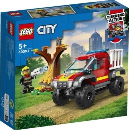 LEGO 60393 CITY Wóz strażacki 4x4 - misja ratunkowa p4
