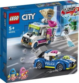 LEGO 60314 CITY Policyjny pościg za furgonetką z lodami p4