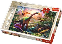 Puzzle 100el Świat dinozaurów 16277 Trefl p12