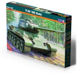 Model czołgu do sklejania T-34/85 102 RUDY 1:35 G-95