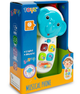 Edukacyjna interaktywna Telefon SŁOŃ Toyz