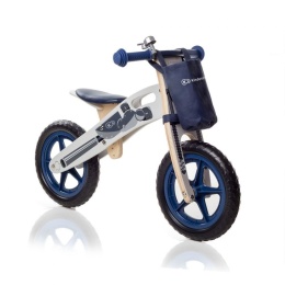 Runner Kinderkraft rowerek biegowy z akcesoriami (dzwonek+torba) motocykl