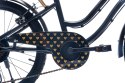 Rowerek dla dziewczynki 20 cali Heart bike 6-biegowa SHIMANO - czarny & złoty