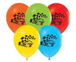 Balony Samochody (wyścigowe) 5szt 12