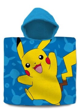 Ręcznik ponczo Pokemon 60x120cm bawełniany POK-532P Kids Euroswan