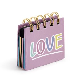 Notesik z karteczkami samoprzylepnymi Miquelrius - Love