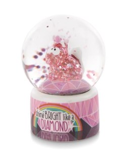 NICI 47640 Kula śnieżna Jednorożec Pink Diamond 6,5cm