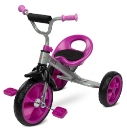 YORK Caretero Toyz rowerek trójkołowy od 3 do 5 lat , max 25kg Purple