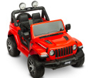 Jeep Rubicon Toyz akumulatorowiec pojazd na akumulator - Red