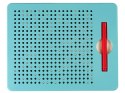 Tablica Magnetyczna z Kulkami Tablet Magnetyczny Pinezki Klocki Zielona