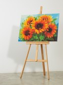 Malowanie po numerach obraz 50x40cm słoneczniki