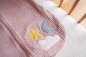 Hi Little One śpiworek do spania dla Niemowlaka TOG 1,0 BIO bawełna DAY & NIGHT Baby Pink M