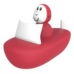 Matchstick Monkey zabawka do kąpieli łódka z Małpką Red